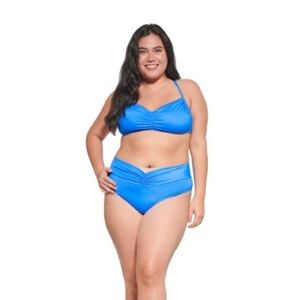 Elegant Azure Bikini Set